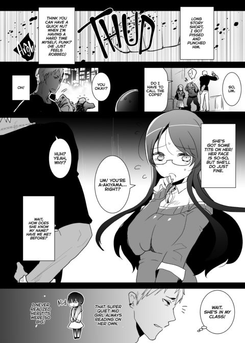 Remember That Time I Rescued My Quiet Classmate and Went for a Quickie but Then Fell in Love With Futa Cock? Chapter 1 page 3