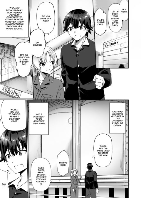 Gender Swap Milking Life! Chapter 1 page 2