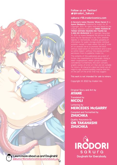 A Heroine's Isekai Monster Wives Harem 5 Chapter 1 page 38