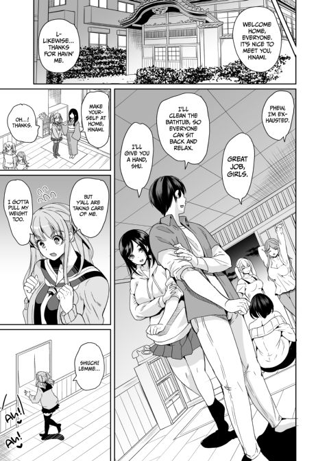 Harem Share House 3 Chapter 1 page 8