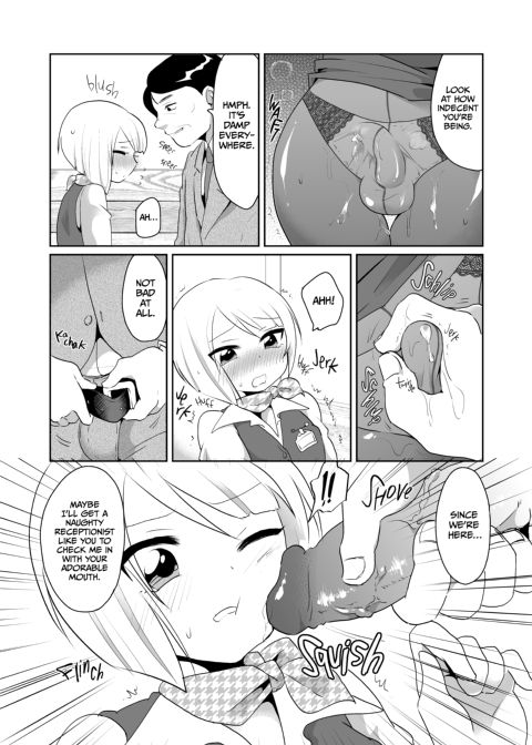 The Naughty Crossdressing Receptionist Chapter 1 page 9