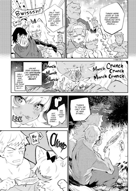 Otherworldly Maidens: Monster Girls from Another World Chapter 1 page 36
