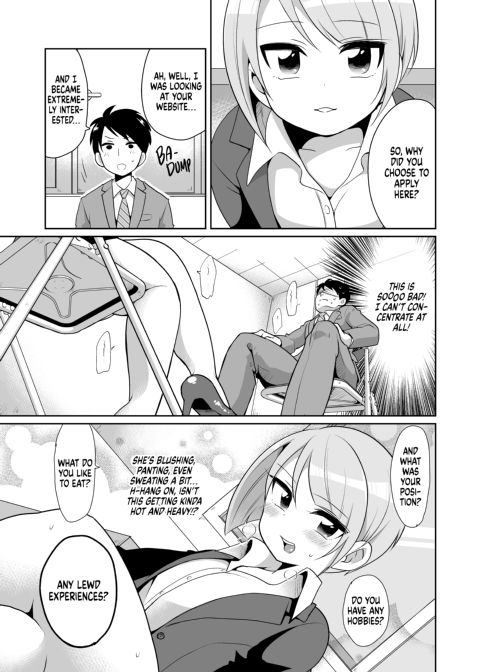 The Naughty Crossdressing Interviewer Chapter 1 page 4