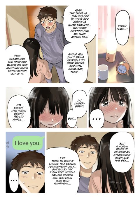 I Only Intended to Peek Through my Girlfriend's Phone 3 Chapter 1 page 72