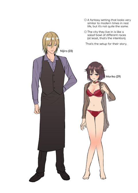 Mariko and Nijiro 1 Chapter 1 page 29