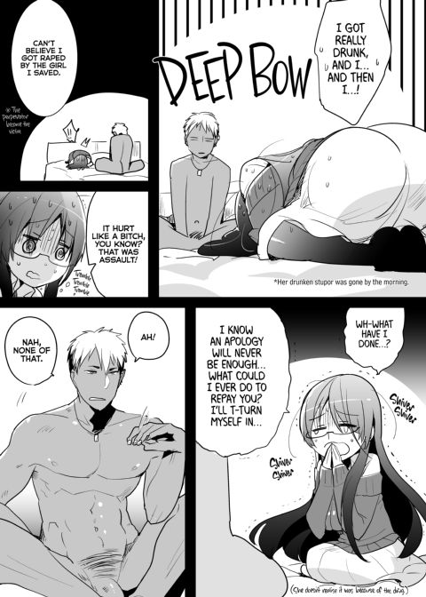 Remember That Time I Rescued My Quiet Classmate and Went for a Quickie but Then Fell in Love With Futa Cock? Chapter 1 page 23