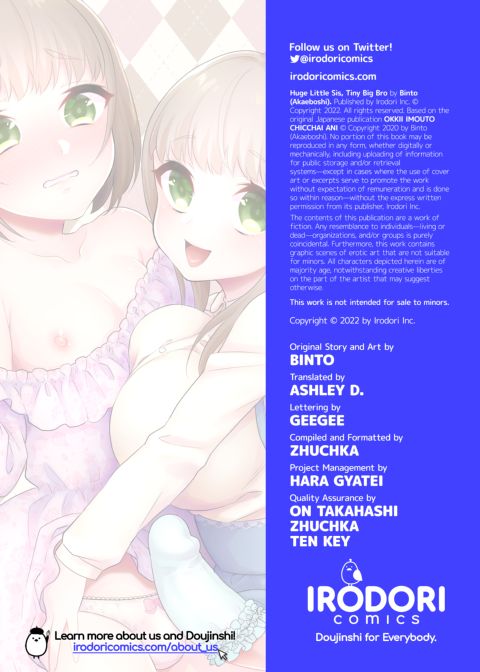 Huge Little Sis, Tiny Big Bro 1 Chapter 1 page 22