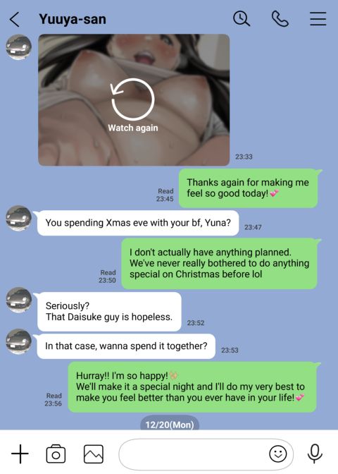 I Only Intended to Peek Through My Girlfriend's Phone 2 Chapter 1 page 98