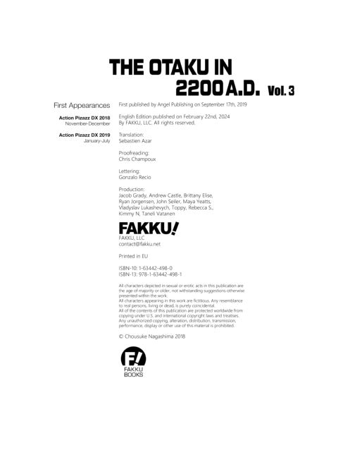 The Otaku in 2200 A.D. Vol. 3 Chapter 1 page 196