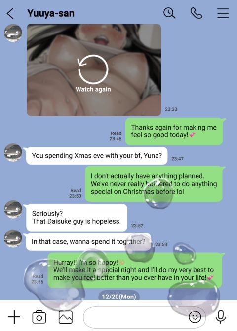 I Only Intended to Peek Through My Girlfriend's Phone 2 Chapter 1 page 99