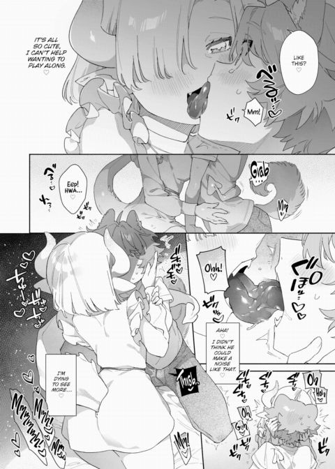 The White Dragon Wants to Lovingly Top Her Pom-Boy ❤ Chapter 1 page 8