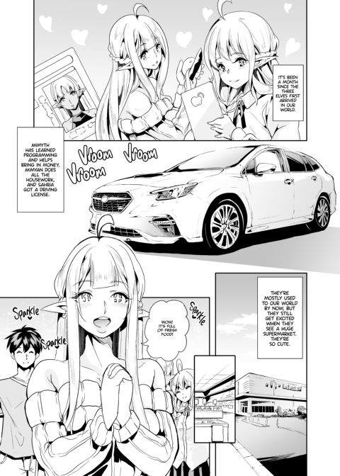 Slutty Elf Sisters Seeking a Husband 3: Harem Quartet Chapter 1 page 4