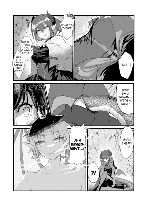 The Transsexual Coupling of the Dragonewts Chapter 1 page 4