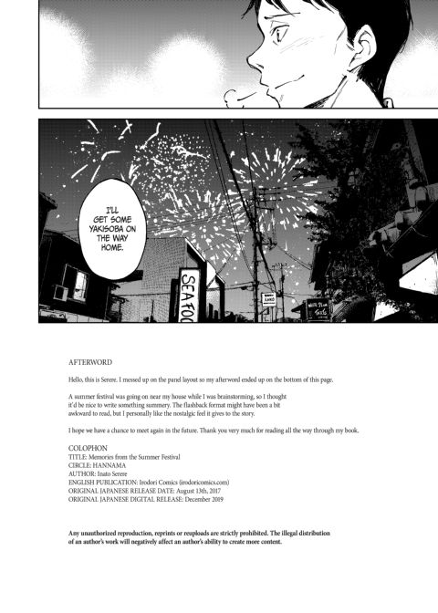 Memories from the Summer Festival Chapter 1 page 21