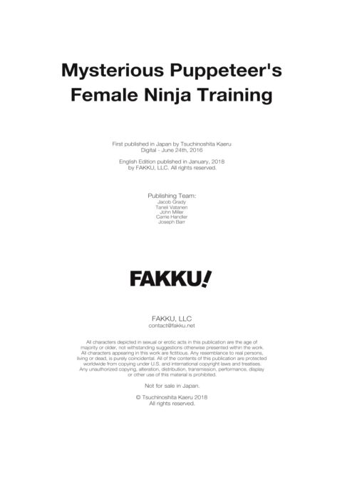 Mysterious Puppeteer's Female Ninja Training Chapter 1 page 51