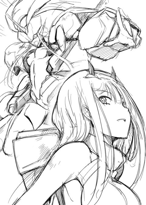 Mitsuru in the Zero Two Chapter 1 page 3