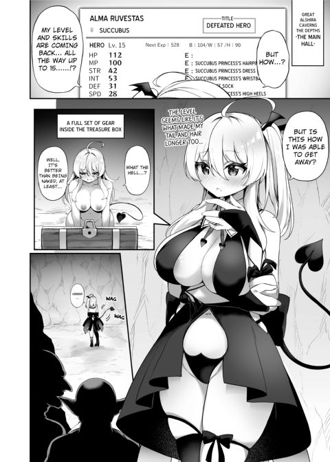 A Hero's Rejoiceful Tale of Loss to the Devil and Life as a Succubus Chapter 1 page 11