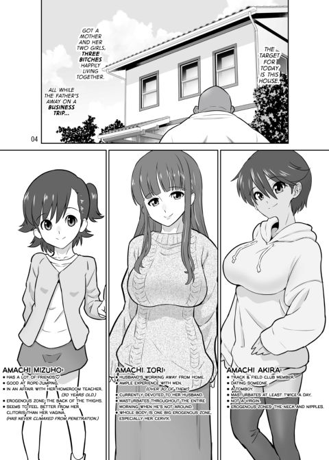 Household Cuckolding the Three Beauties of Amachi Family Chapter 1 page 4