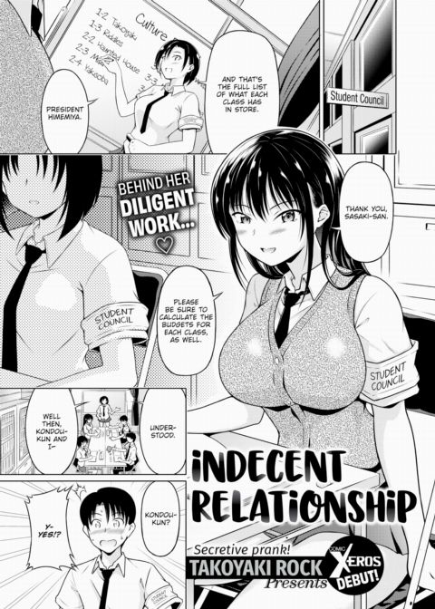 Indecent Relationship Chapter 1 page 1
