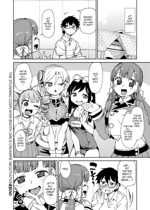 The Stunning Cosplayer Booth Girl's Creampie Negotiation Chapter 1 page 24