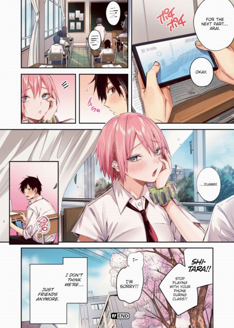 Usui-san is a Strawberry Blonde (Color) Chapter 1 page 24