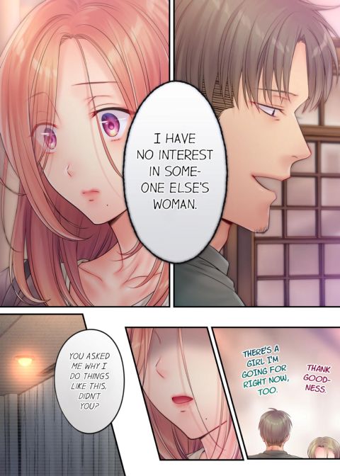 I Can't Resist His Massage! Cheating in Front of My Husband's Eyes Volume 5 Chapter 1 page 71