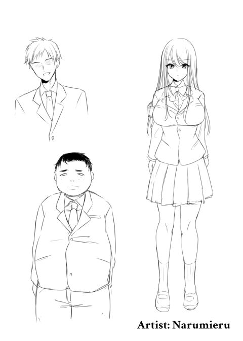 Stuck After School — A Busty Virgin Hall Monitor Gets Caught Touching Herself Chapter 1 page 48