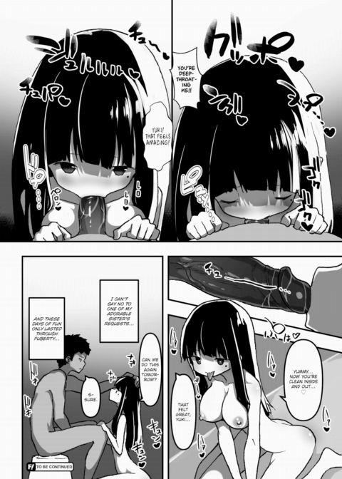 Daily Erocchi #5.5 Little Sister (Yuki), In Heat, In the Bathroom Chapter 1 page 4