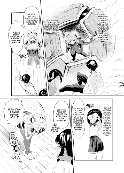The Sexy Alien is a Third Wheel Chapter 1 page 4