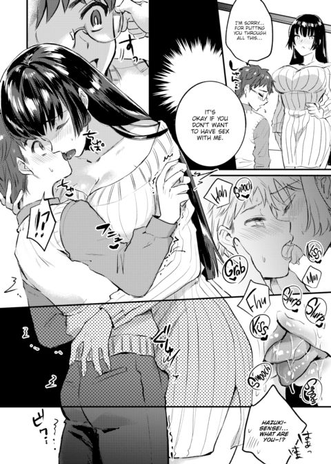 Hazuki-sensei's Too Sexy for Me to Concentrate! Chapter 1 page 10