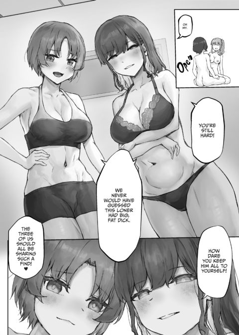 These Gyaru Can't Get Enough of My Huge Cock Chapter 1 page 41