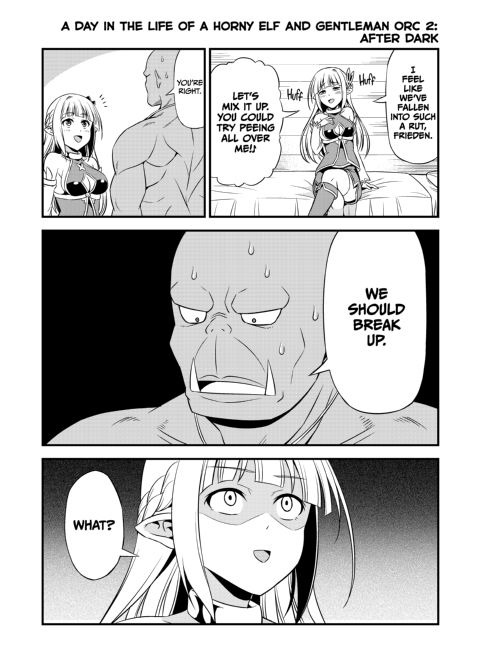 The Horny Elf and the Gentleman Orc 5 Chapter 1 page 8