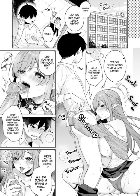 The Vegan Gyaru Elf Craves Meat Chapter 1 page 38