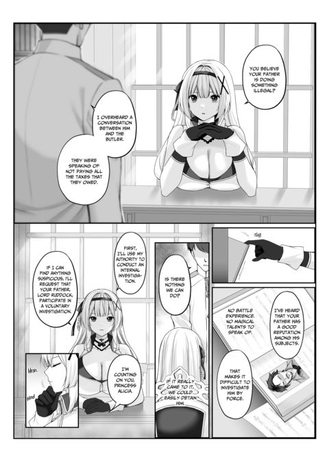 Princess Knight Alicia and the Convincing Lord Chapter 1 page 2