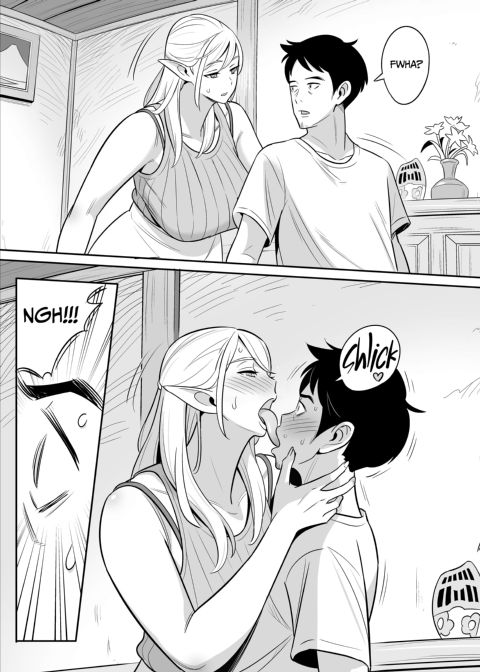 My Elf Aunt's Explosive Sexual Reawakening Chapter 1 page 14
