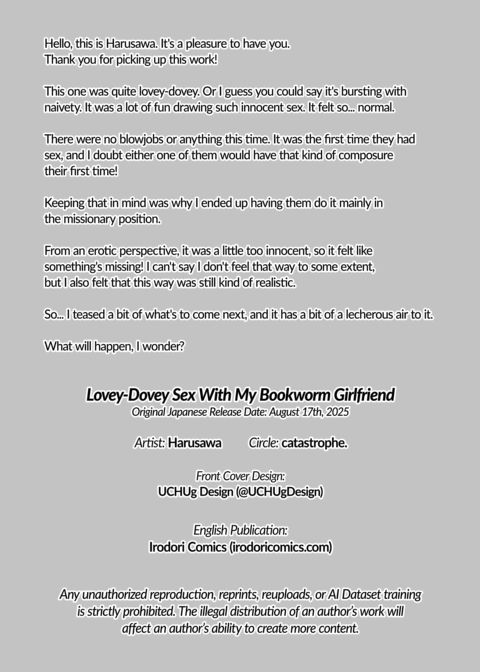 Lovey-Dovey Sex With My Bookworm Girlfriend Chapter 1 page 33