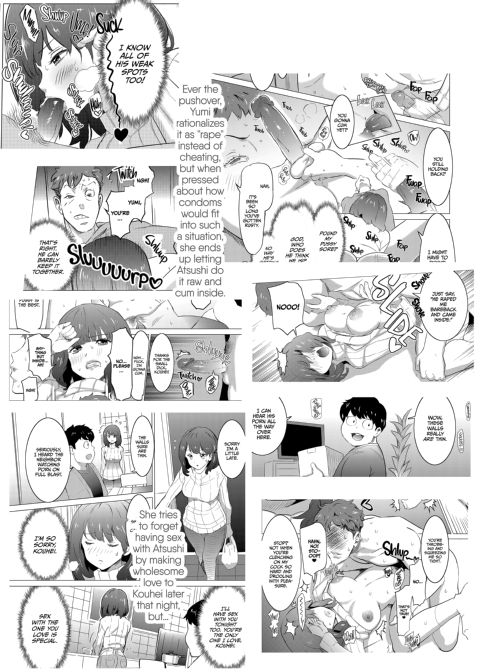 My Wife Would Never Moan Like in the Unrealistic Porn My Neighbor Watches Chapter 1 page 7