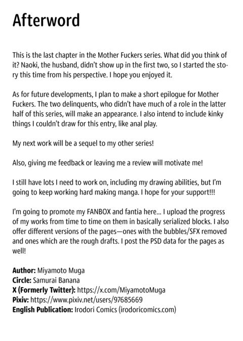 Mother Fuckers 3: No Longer the Apple of Her Eye Chapter 1 page 55