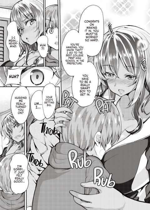 Your Tan Gyaru Big Sister Will Relieve Your Sexual Needs If You're A Good Boy Chapter 1 page 6