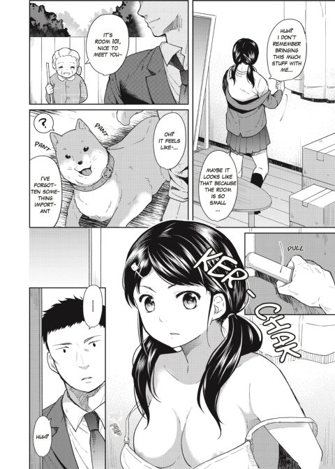 1 Room Apartment + Highschool Girl Suddenly Living Together? Close Contact!? First Sex!!? Ep.1 Chapter 1 page 4
