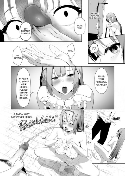 Princess Knight Alicia and the Naughty Body Spell Chapter 1 page 24