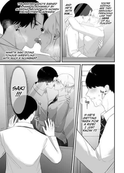 Man-Boob Peep Show - Banging in Front of My Jealous Classmate Chapter 1 page 9