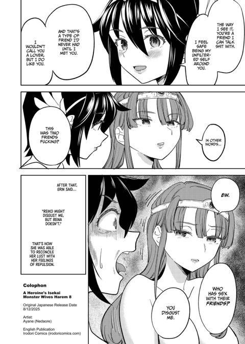 A Heroine’s Isekai Monster Wives Harem 8 Chapter 1 page 37