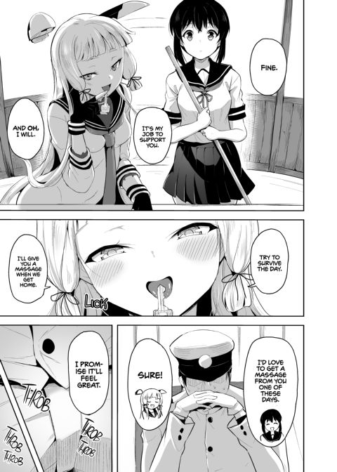 A Moderately Sadistic Murakumo Has Her Fun With Admiral Chapter 1 page 14