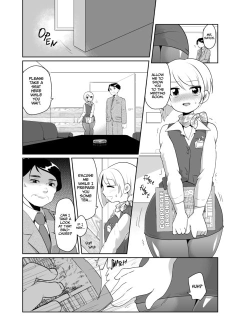 The Naughty Crossdressing Receptionist Chapter 1 page 6