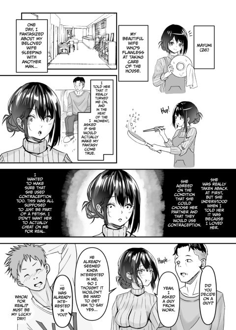 Taking Another Man's Cock Because Her Husband Asked Her To 1 Chapter 1 page 4