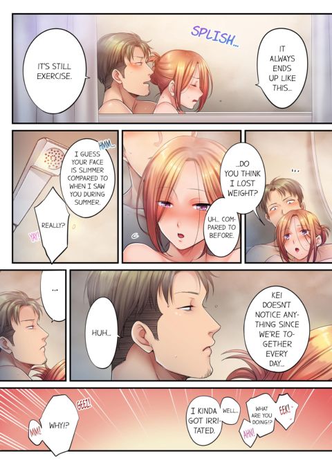 I Can't Resist His Massage! Cheating in Front of My Husband's Eyes Volume 9 Chapter 1 page 50