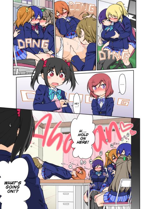 Maki-chan's First Time With Nico-chan (Yuri Ver.) Chapter 1 page 2