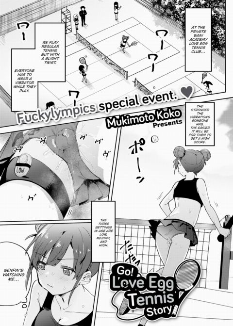 Go! Love Egg Tennis Story Chapter 1 page 1