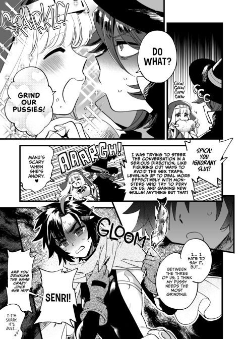 Adventurers by Day, Secretly Training by Night Chapter 1 page 6